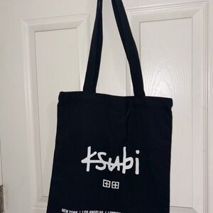 Ksubi Black Graphic Tote